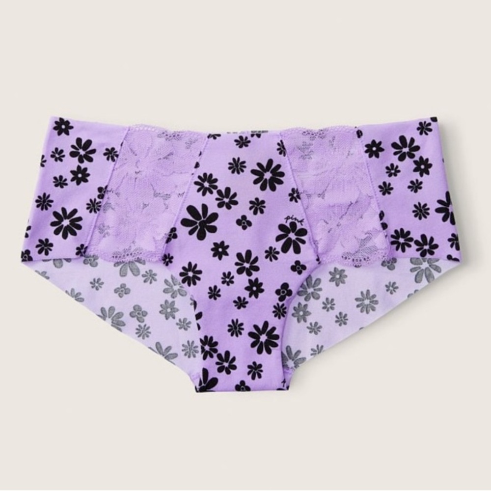 Victoria’s Secret floral Print Women's Panties - Purple and black new